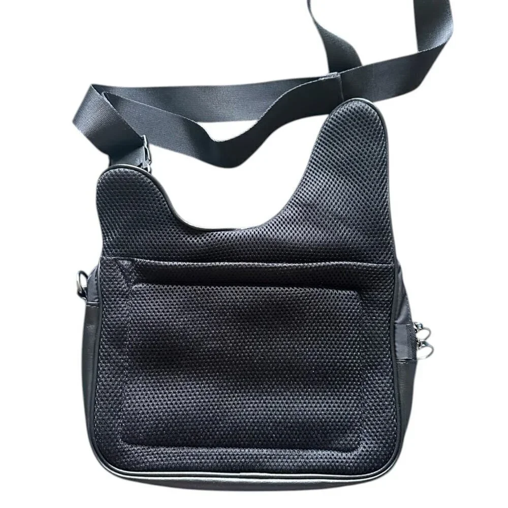 Adidas Blue Version Shoulder Sling Bag in black like new